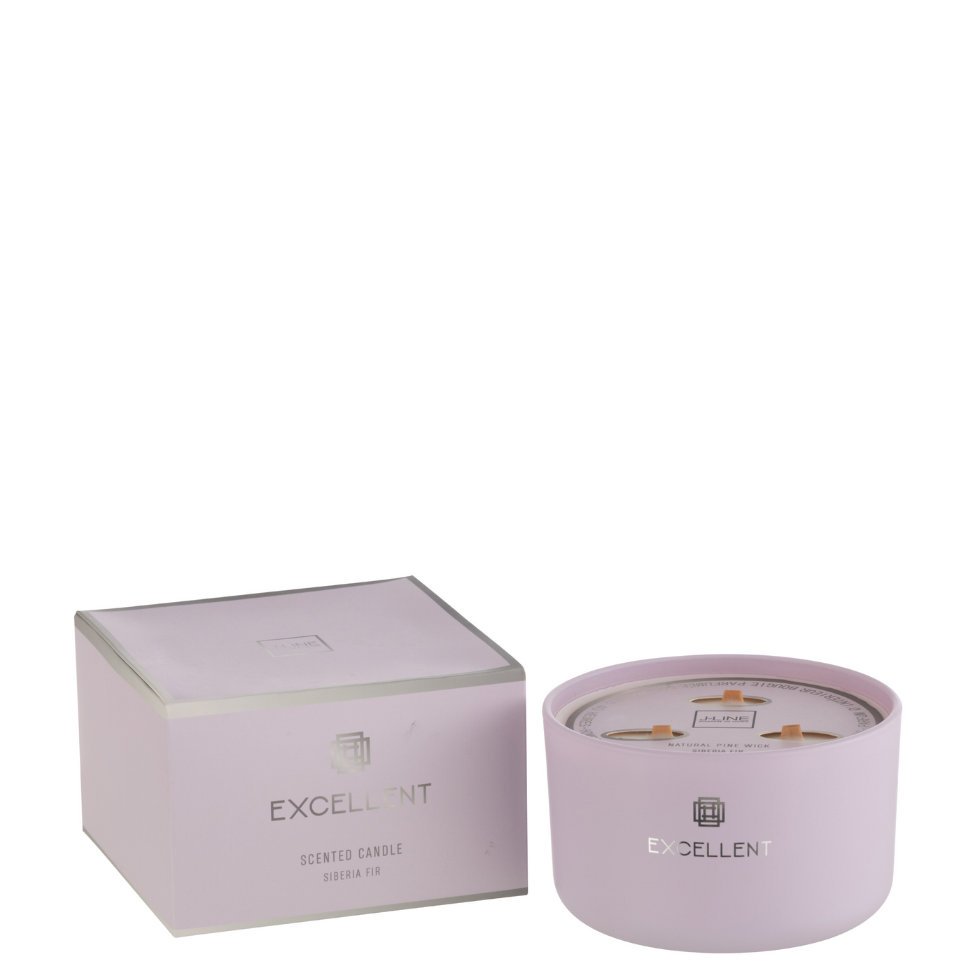 SCENTED CANDLE EXCELLENT GLASS LILA LARGE-50U
