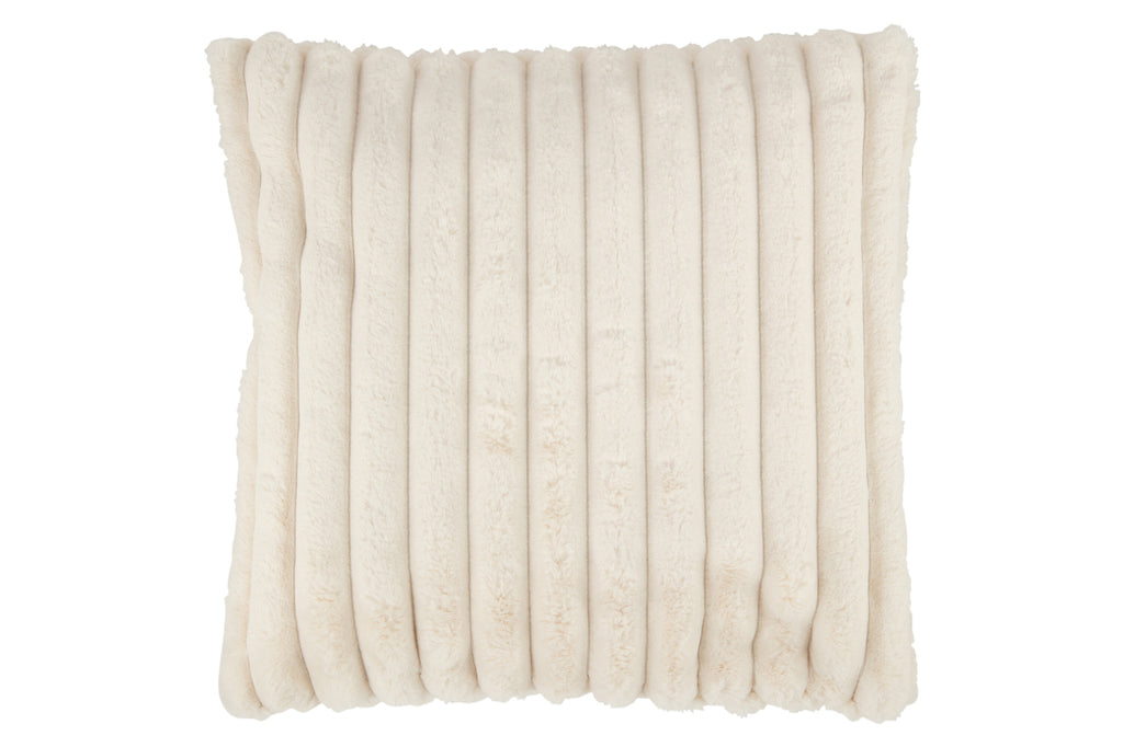 Cushion Corduroy Polyester Cream