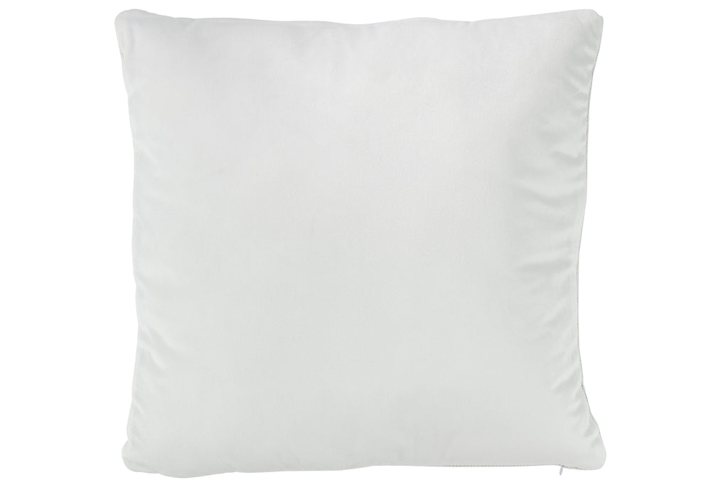 Cushion Snowflake Polyester White/Black