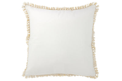 Cushion Amour Textile White/Gold