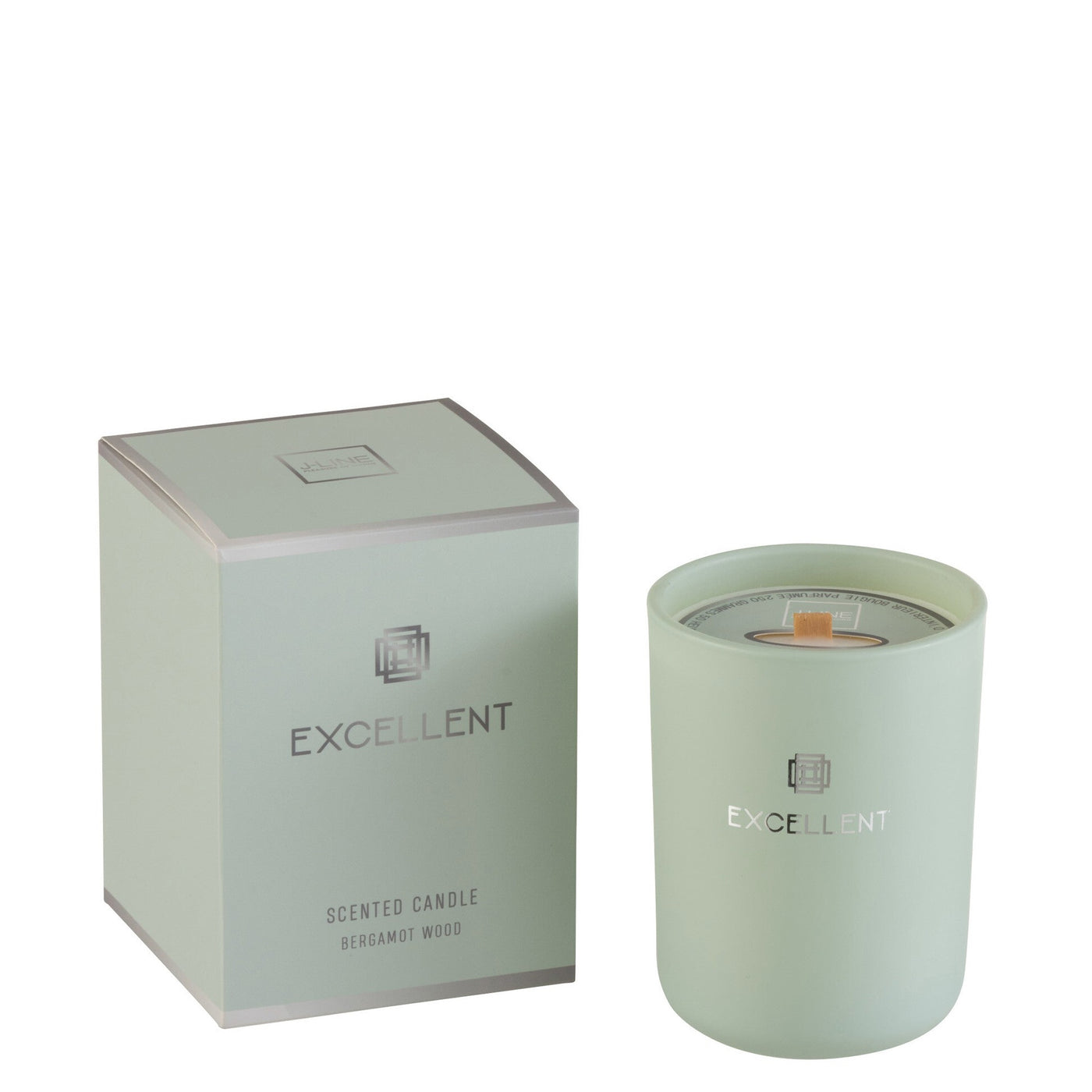 SCENTED CANDLE EXCELLENT GLASS MINT GREEN SMALL-50U